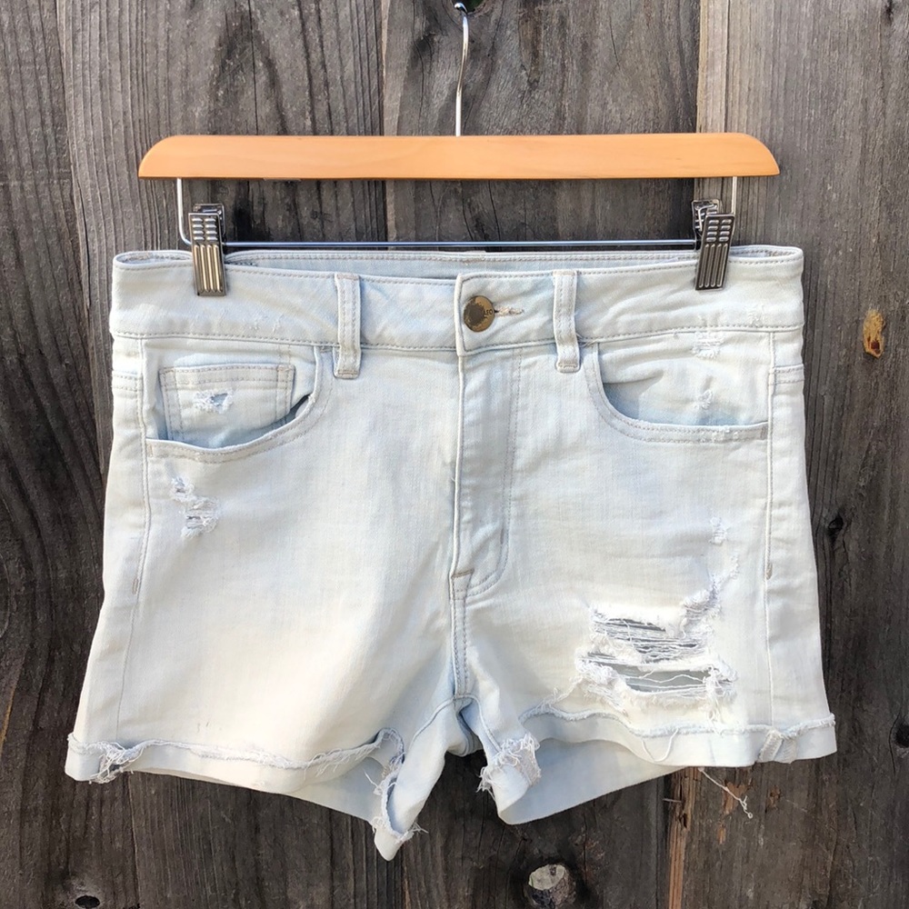 Hi-rise shortie AEO super stretch shorts